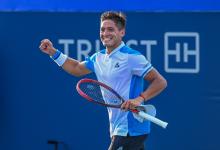 Tenis: Sebastián Báez avanzó en el US Open con un sólido triunfo ante Borna Coric