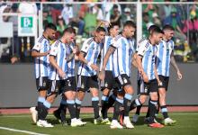 Sin Lionel Messi, Argentina goleó a Bolivia en un histórico triunfo en la altura de La Paz