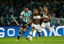 Platense le ganó a Racing en Avellaneda y tomó más impulso en los promedios