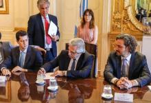 Alberto Fernández firmó el temario para extraordinarias