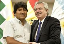 Evo Morales y Alberto Fernández