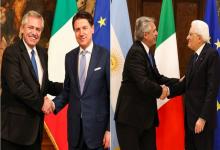 Alberto Fernández en Roma