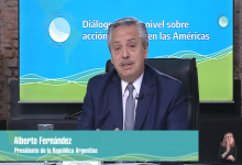 Alberto Fernández Cumbre de Cambio Climático