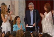 Alberto Fernández juró como Presidente de la Nación 