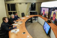 Alberto Fernández videoconferencia 