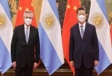 Alberto Fernández y Xi Jingpin, durante la visita realizada por el presidente argentino a China en febrero.