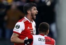 Fútbol: el concordiense Marcos Senesi anotó un gol en el empate de Feyenoord