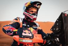 Rally Dakar: cambió el líder de las motos, pero Kevin Benavides sigue al acecho