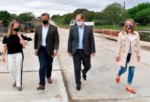 Al recorrer obras, Bordet se pronunció por un Estado “activo y dinamizador de la economía”