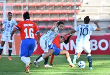 Con la entrerriana Agostina Holzheier, Argentina debutó con un empate sin goles ante Chile