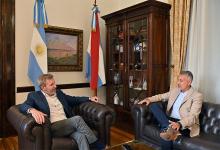 Rogelio Frigerio recibió al presidente del Tribunal de Cuentas para informarse sobre el plan de modernización del organismo y las políticas que se vienen desarrollando.