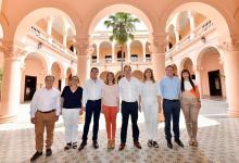 Fin del misterio. El nuevo gabinete de Gustavo Bordet fue anunciado hoy por el gobernador.
