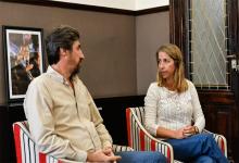 Imagen de archivo de Ángel Giano y Laura Stratta.