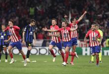 Atlético Madrid eliminó por penales al Inter de Milán y avanzó en la Liga de Campeones