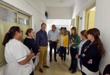 Bordet recorrió el hospital San Martín