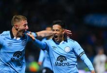 En Córdoba, Belgrano derrotó a Deportivo Riestra con una ráfaga de goles
