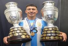 El entrerriano Lisandro Martínez destacó que es “historia pura” ser bicampeón de América