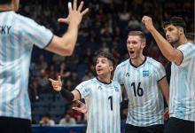 El paranaense Luciano Vicentín festejó a lo grande con Argentina en el debut por la VNL