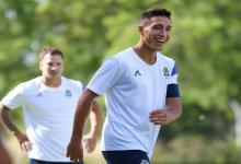 Fútbol: el concordiense Germán Guiffrey renovó su contrato con Gimnasia La Plata