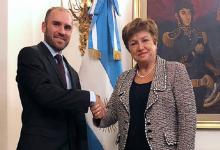 Guzmán con la titular del FMI