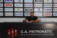 Héctor Canteros firmó su contrato y este martes comenzará a entrenar en Patronato