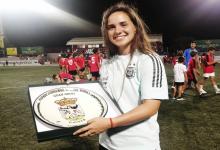 La crespense Agostina Holzheier fue la goleadora e integró el equipo ideal de L’Alcudia