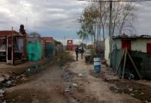 Imagen de archivo de la actuación policial cuando ocurrió el homicidio de Jerez en el barrio Juan Pablo II de Paraná.