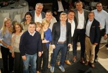 Frigerio y Negri con militantes en San Benito