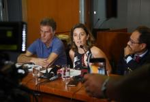 Leandro Dato, Cecilia Goyeneche, Jorge García (Foto: ANALISIS)