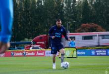 Argentina inició sus prácticas pensando en una exigente agenda por Eliminatorias