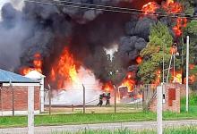 incendio fábrica Recreo