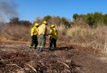 Combaten incendios en las islas del Delta con operativos simultáneos