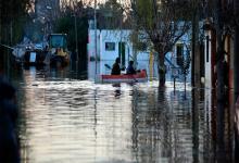 Inundación en Gualeguaychú en junio de 2019