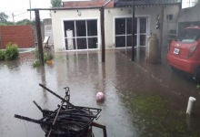 Casas inundadas