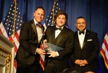 Javier Milei en la Americans Patriots Gala.