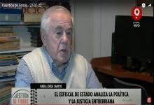 Jorge Campos: “Lamentablemente, hay gente que habla de las responsabilidades, pero no les gusta someterse al control de sus responsabilidades”.