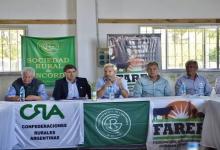 Legisladores de JxC se reúnen este martes con representantes de la Mesa de Enlace