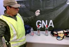 Los gendarmes confirmaron que en el interior de las botellas había Ketamina, una sustancia que puede conducir a un deterioro cognitivo y atenta contra el sistema nervioso.
