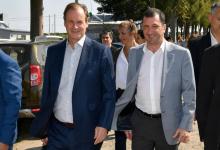 Kueider junto a Bordet