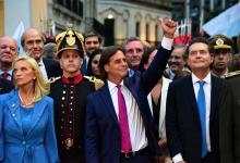 Imagen del último día de Luis Lacalle Pou como presidente.