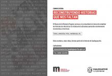 "Reconstruyendo historias que nos faltan"