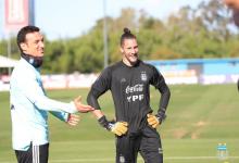 Fútbol: el arquero Jeremías Ledesma se incorporó a la selección argentina