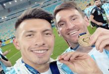 El gualeyo Martínez dijo que “quería salir a comerse la cancha” tras la arenga de Messi