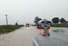 Llovieron 120 mm en una zona de Entre Ríos y hubo complicaciones en rutas