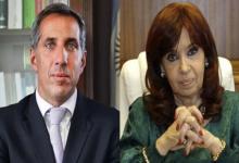 Diego Luciani y Cristina Kirchner.
