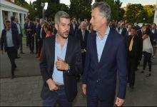 Marcos Peña con Mauricio Macri