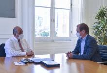 Bordet y Manzur dialogaron sobre obras y apertura de pasos fronterizos