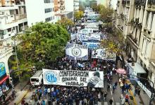 La movilización de la CGT de hoy es anticipatoria de la convocatoria del nacional general previsto para el 9 de mayo.