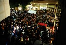 Movilización de los vecinos