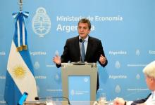 Imagen de archivo del ministro de Economía, Sergio Massa, que hoy anunció una serie de medidas para paliar los ingresos frente a la inflación y la devaluación.